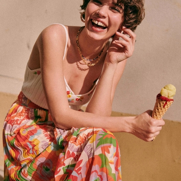 Sezane Dilo Skirt - Picture 6 of 7